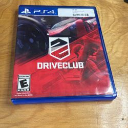 PlayStation 4 / PS4 - DriveClub