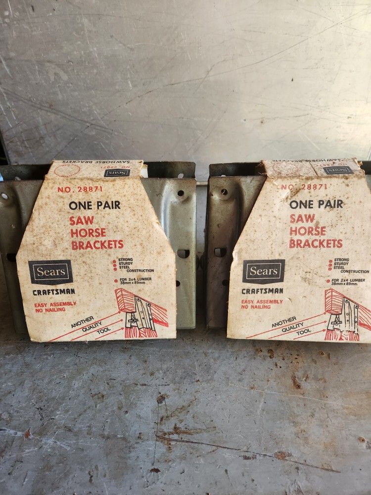 Craftsman Saw Horse Brackets for Sale in Downers Grove, IL OfferUp