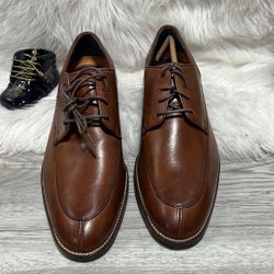 Cole Haan OS Men’s Brown Leather Split Toe Oxfords Size 8.5 M 