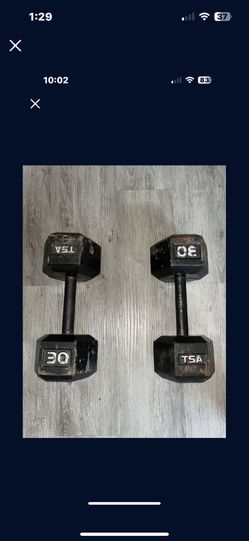 35 lb TSA Dumbbells