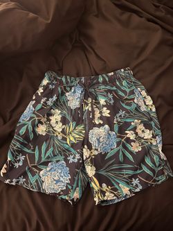 Flower Swim Trunks
