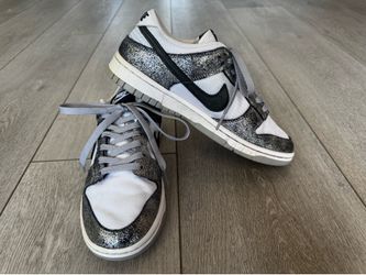 Nike Dunk Low Golden Gals Metallic Silver Women's Shoes Size 8 EUR 39 DO5882-001
