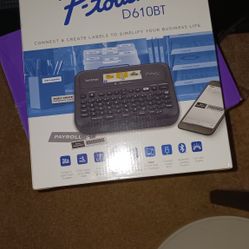 P TOUCH LABEL MAKER D610BT