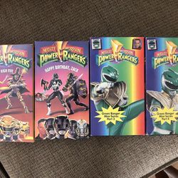 Power Rangers VHS