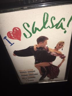 See Photos. Cassette. I Heart Salsa with Willie Colon, Sergio Vargas, etc