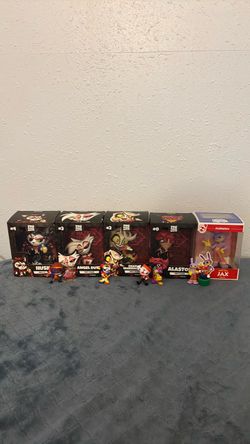 Hazbin Hotel Vinyl Figures Set with Jax and others