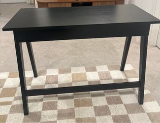 Black Wood Writing Desk