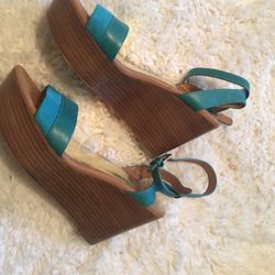 Like New Coach Wedge Sandals 
