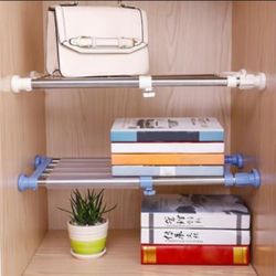 *NEW* Closet Tension Shelf & Rod