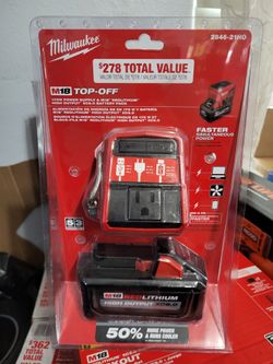 Milwaukee Inverter 175W  With XC 5.0 Battery Combo