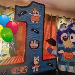 Bluey Halloween Pinata 