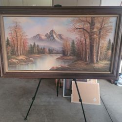 Vintage oil painting