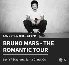 Bruno Mars Tickets