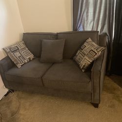 Gray couches