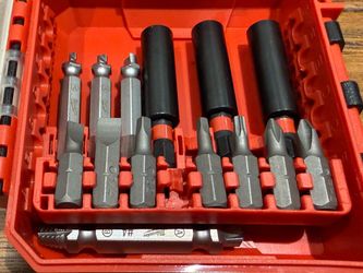 Milwaukee SHOCKWAVE Impact Duty Driver Bits & M2 Steel Screw Extractor Set (4-Piece)