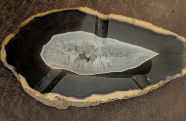 Vintage (50s?) Agate Stone Carved Ash Tray