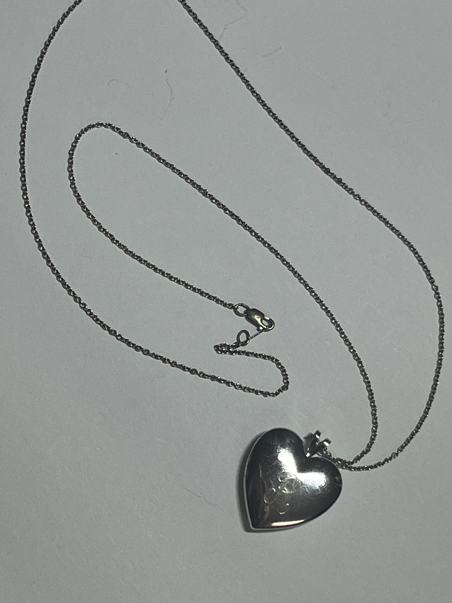 Vintage Locket With “R” Engraved 
