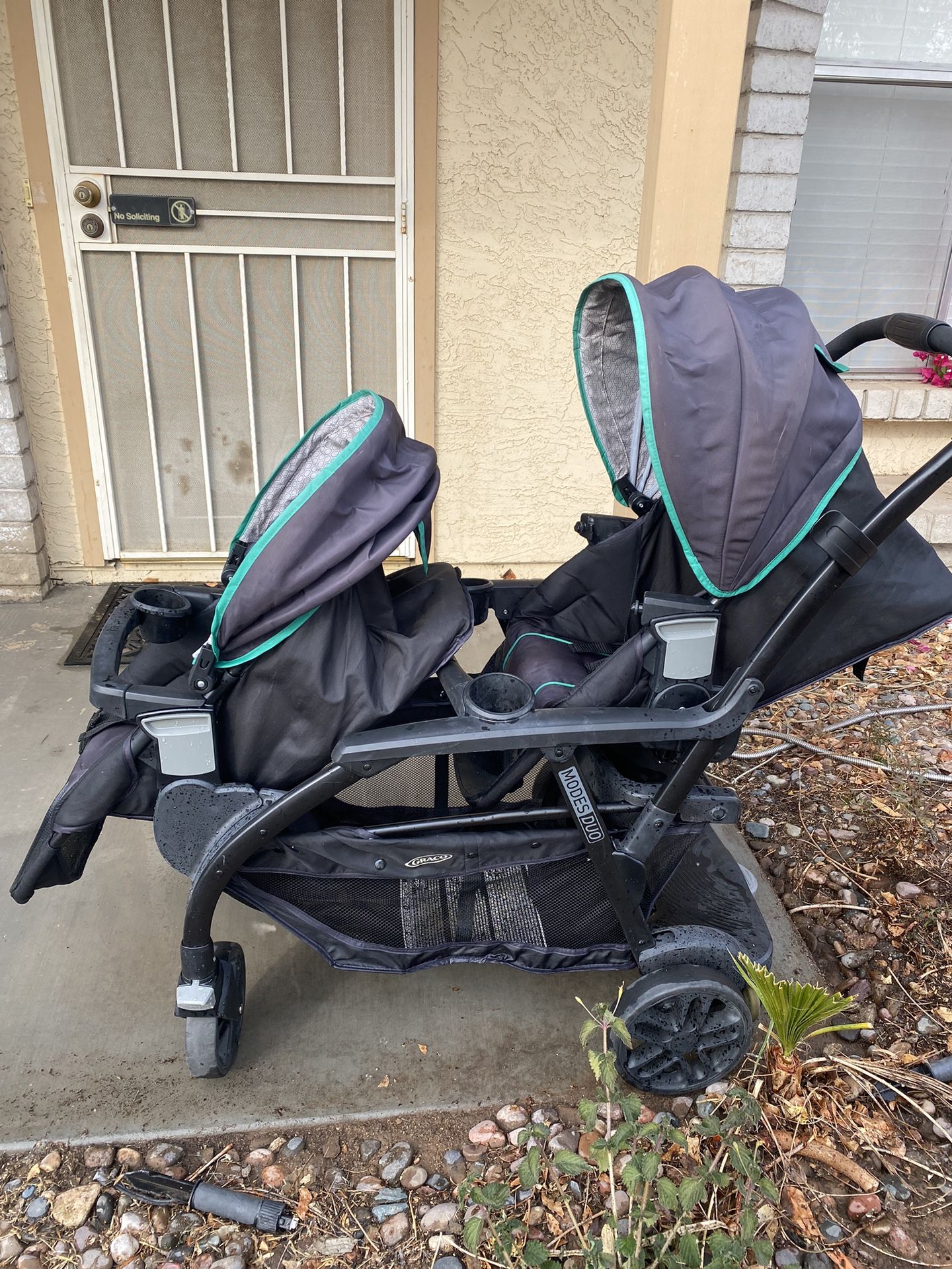 Greco Sit and Stand double stroller