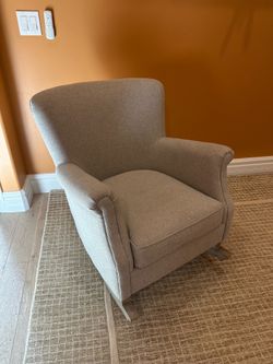 Grey Pottery Barn Kids Rocking Chair