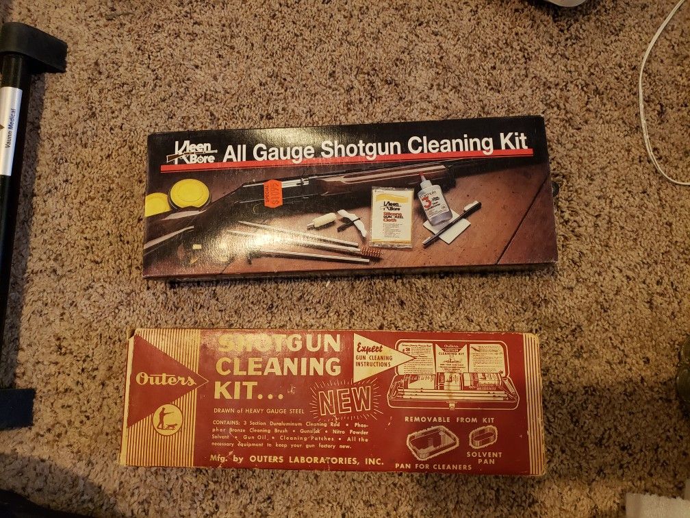 Two Shotgun Cleaning kits