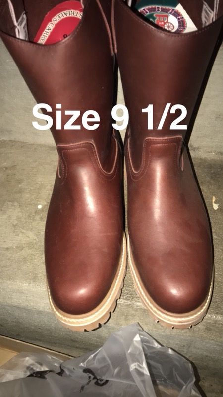 Carreta work boots size 9 1/2