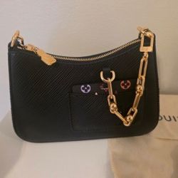 LOUIS VUITTON Epi Marellini Black 