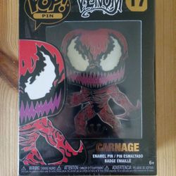 Marvel Carnage Funko Pop Pin
