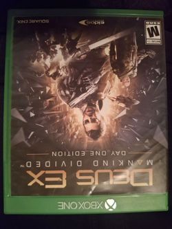 Deus Ex Mankind Divided Day One Edition Xbox One