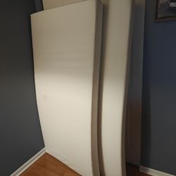 (2x) Ikea Bed twin mattress - 5inch (barely used)
