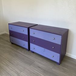 Vintage Mid-Century Kent Coffey Oak Dressers