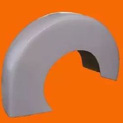 Custom rear motorcycle fender