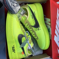 Nike Air Force 1 Off White “Volt” 