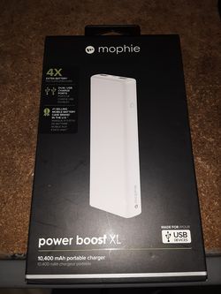 NEW! Portable charger 10,400 mAh