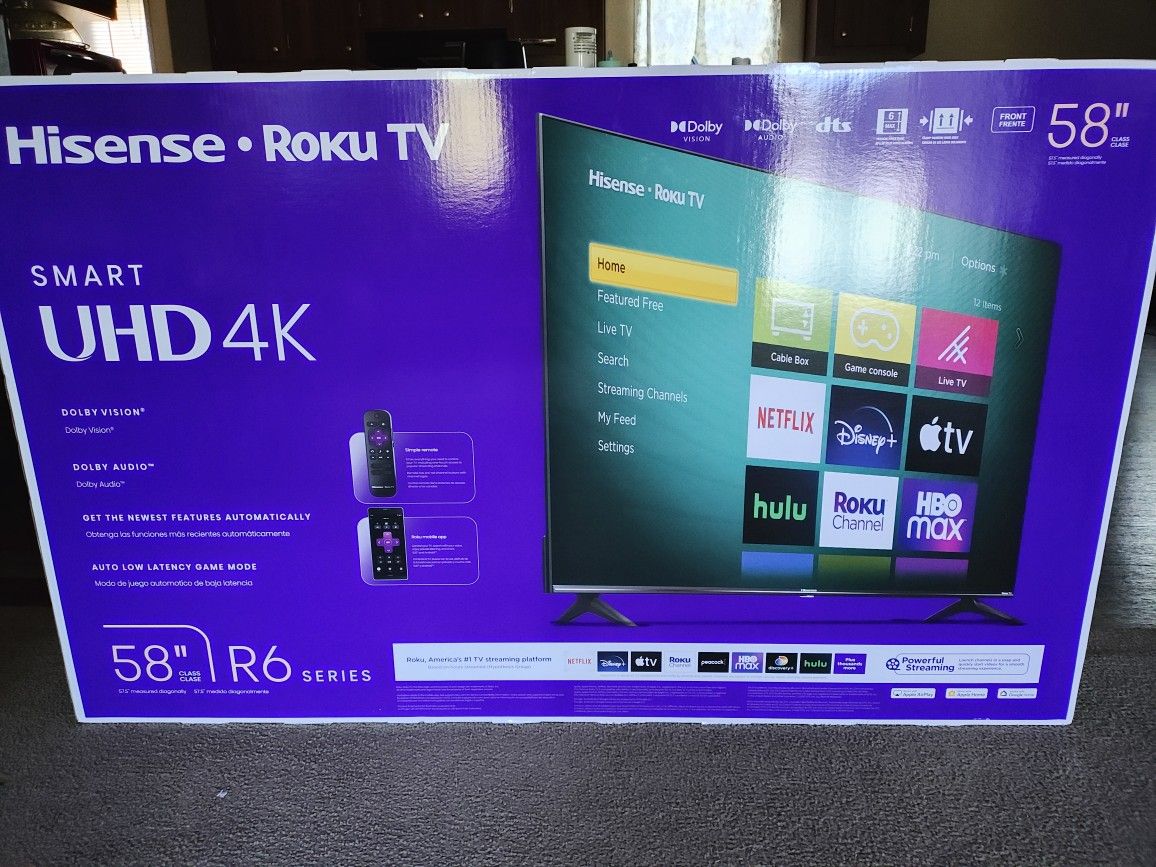 Roku TV 58 In