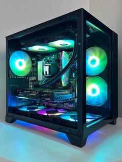 AMD RX 9060 XT, Ryzen 7 7600X, 32GB RAM, 1TB SSD, RGB Gaming PC