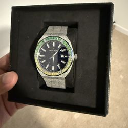 Paul Rich Limited Rainbow Legacy Silver Frost Watch