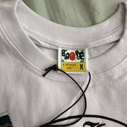 Bape X Chrome Hearts White Tee