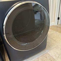 GE Front-Load Dryer Door - Fits All GFD85 Series (for parts) BLUE