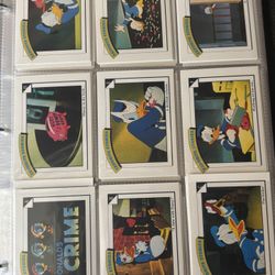 Disney Trading Cards- Donald’s Crime Complete Series 
