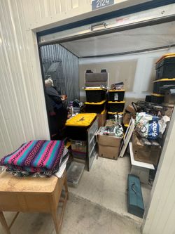 Storage unit with everything in it