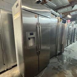 GE Stainless Steel Refrigerator – 42”