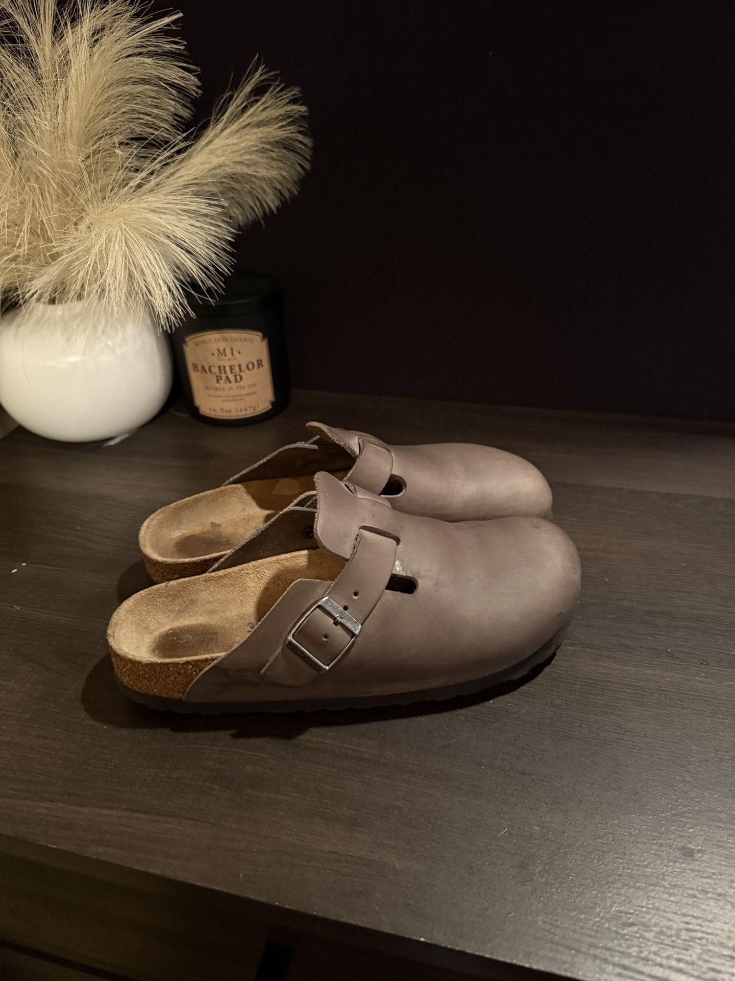 Birkenstock Boston Leather Clogs