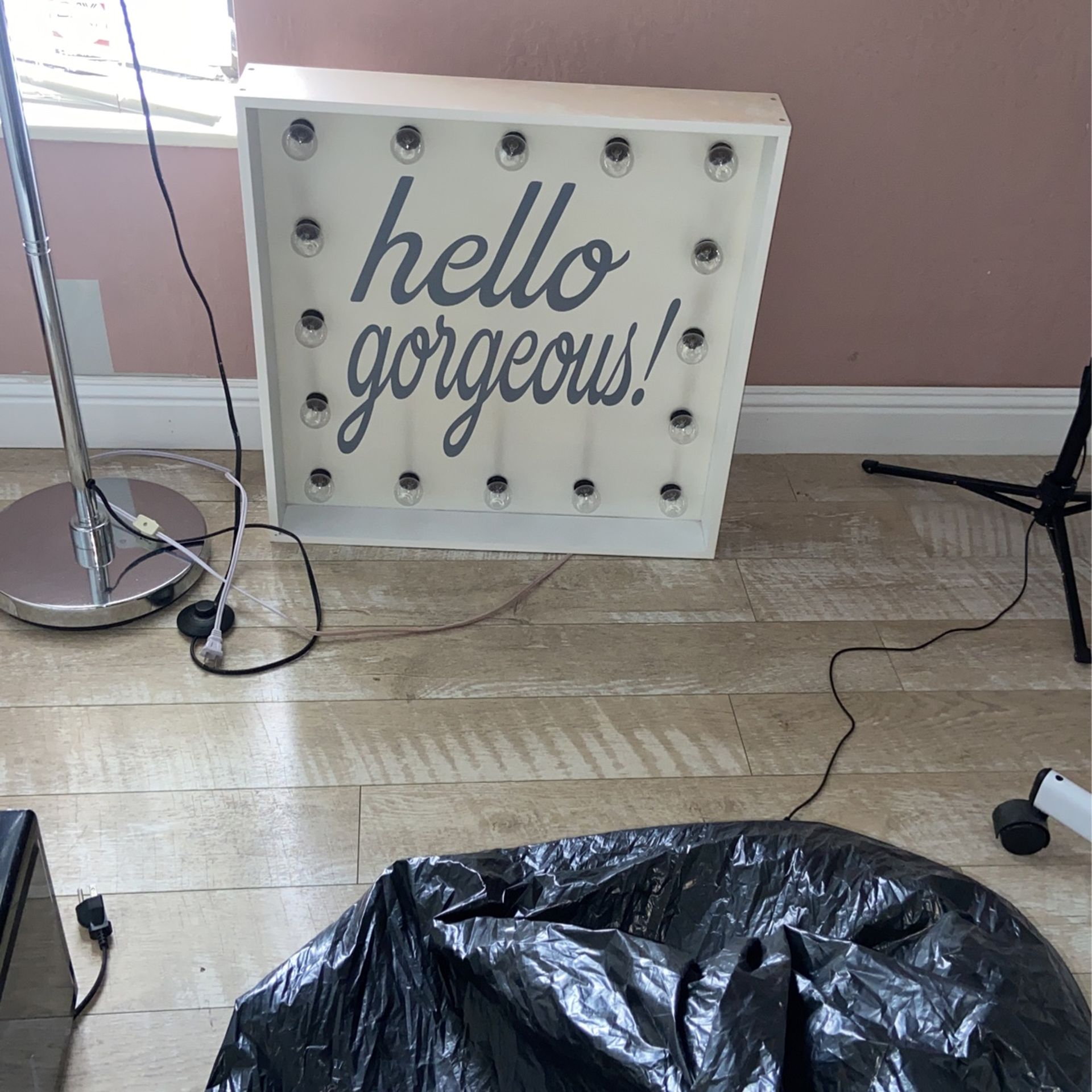 Hello gorgeous Light Up Sign