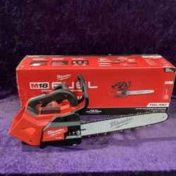 🧰🛠Milwaukee M18 FUEL 12” Brushless Top Handle Chainsaw NO BLADE COVER!-GREAT CONDITION!(Tool Only)-$250!🧰🛠