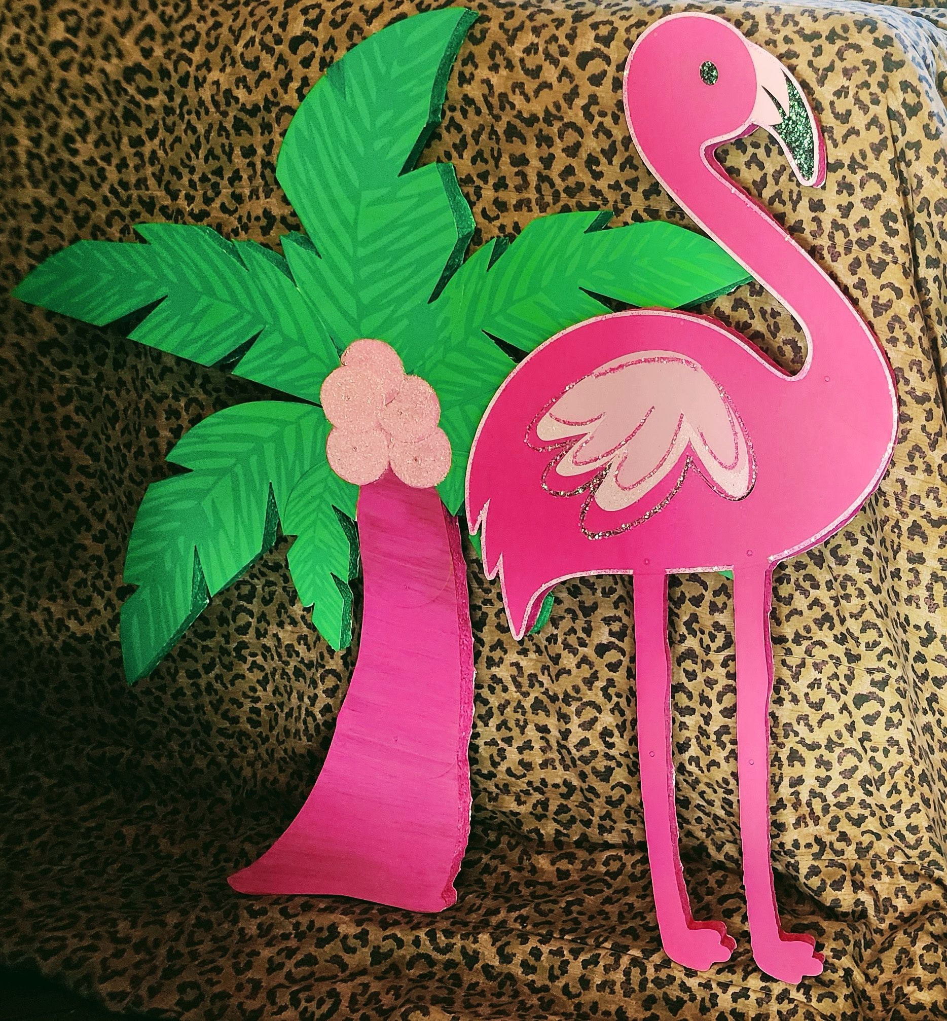 Palm Tree/ Flamingo Party Props Party Decor