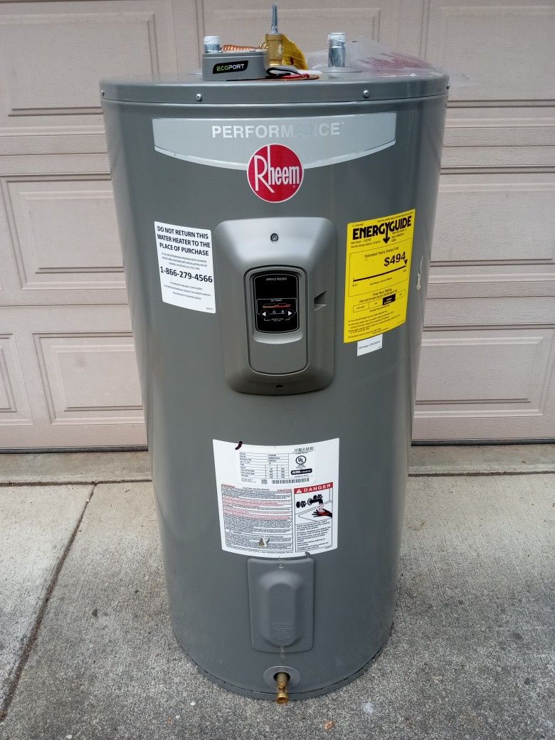 Rheem 50 Gal Hot Water Heater