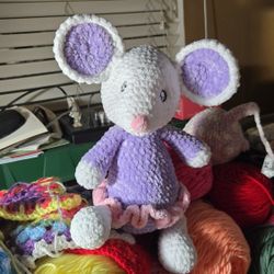 Crochet Amigurumi Mouse Doll