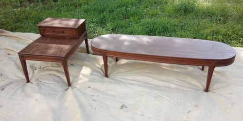 Coffee table and end table $35
