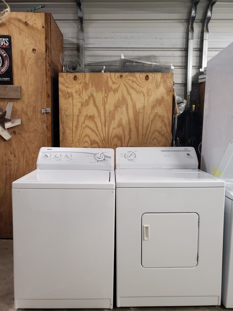 Kenmore washer and dryer