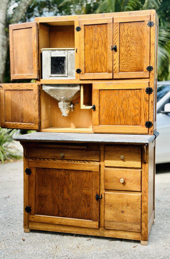 Antique Hoosier Cabinet 